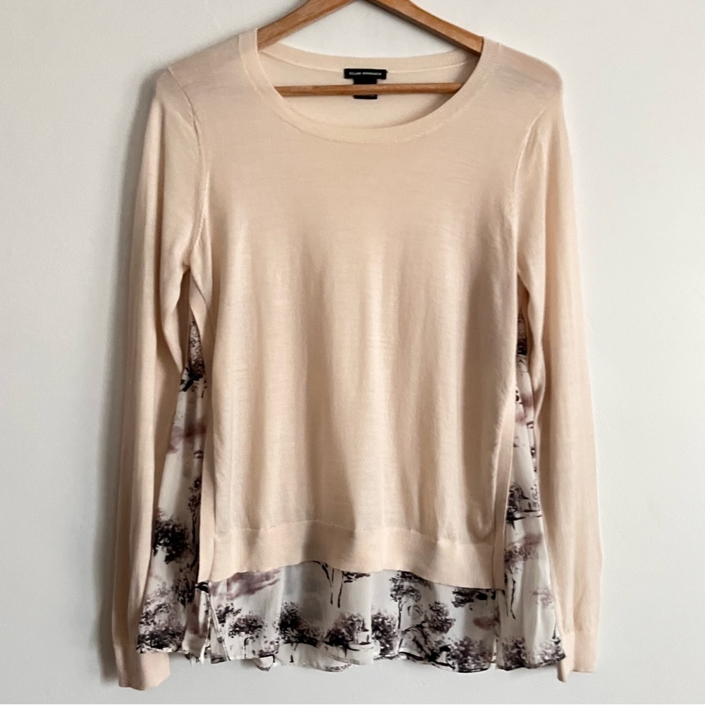 Club Monaco Wool Sill Pullover Sweater top